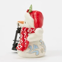 Jim Shore Heartwood Creek - Snowman with Oversized Lantern Pint Sized Figurine
