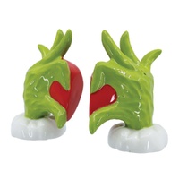 Whitehill - Grinch Heart Hands Salt & Pepper Set