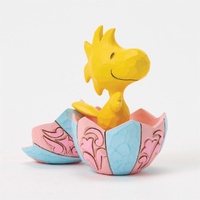 Peanuts by Jim Shore - Woodstock in Egg Mini Figurine