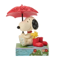 Peanuts by Jim Shore - Snoopy Holding Umbrella
