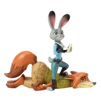 Jim Shore Disney Traditions - Zootopia - Judy & Nick - It's Called a Hustle, Sweetheart