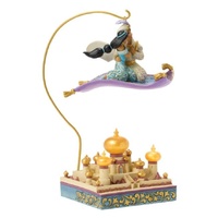 Jim Shore Disney Traditions - Aladdin - Aladdin & Jasmine Magic Carpet - Magic in the Moonlight