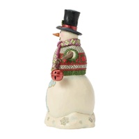 Jim Shore Heartwood Creek - Snowman & Hanging Sign