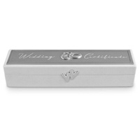 Wedding Double Ring Certificate Holder
