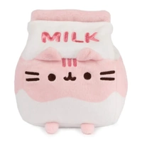 Pusheen Plush Sips - Strawberry Milk