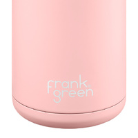 Frank Green Reusable Bottle - Ceramic 1L Blushed Push Button