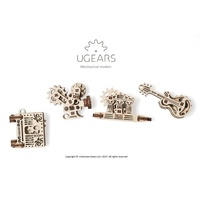 Ugears U-Fidget Wooden Model - Creation (Set of 4)