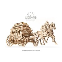 Ugears Wooden Model - Stagecoach