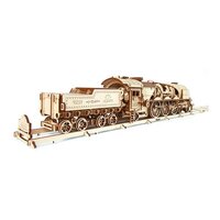 Ugears V-Models Wooden Model - V-Express Steam Train with Tender