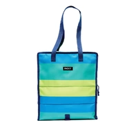 PackIt Freezable Grocery Tote Bag - Fresh Stripes