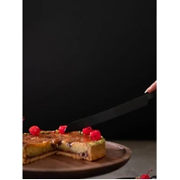 Splayd Cake Knife And Cake Server Black Set