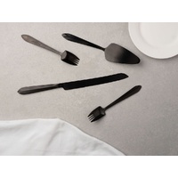 Splayd Cake Knife, Server and Splayd Black Set of 8
