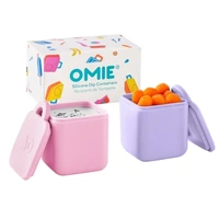 Omie - OmieDip Silicone Containers (Set of 2) Pink Purple