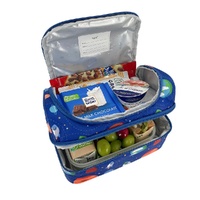Sachi Style 235 Insulated Double Decker Lunch Bag - Outer Space