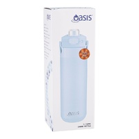 Oasis Capri Triple Wall Insulated Water Bottle - 1L Periwinkle