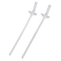 Oasis Kid's Drink Bottle Replacement Straw & Sipper (Set of 2)