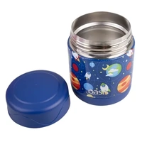 Oasis Double Wall Insulated Kid's Food Flask - 300ml Outer Space