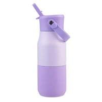 Oasis Double Wall Insulated Sipper Jnr Drink Bottle - 400ml Lilac