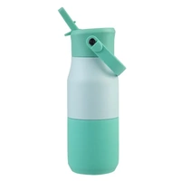 Oasis Double Wall Insulated Sipper Jnr Drink Bottle - 400ml Mint