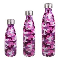 Oasis Insulated Drink Bottle - 500ml Camo Pink
