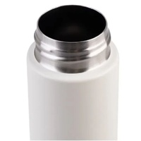 Oasis Double Wall Insulated Powdercoat Skinny Mini Drink Bottle - 250ml Alabaster