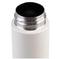 Oasis Double Wall Insulated Powdercoat Skinny Mini Drink Bottle - 250ml Alabaster