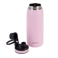 Oasis Double Wall Insulated Sports Bottle - 780ml Carnation