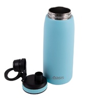 Oasis Double Wall Insulated Sports Bottle - 780ml Island Blue
