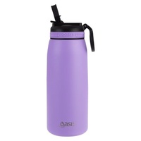 Oasis Sports Double Wall Insulated Water Bottle with Sipper - 780ml Lavender