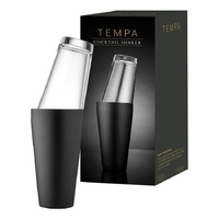 Tempa Aurora - Matte Black Boston Cocktail Shaker