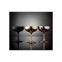 Tempa Aurora - Gold Coupe Glass 2 Pack