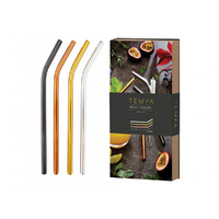 Tempa Aurora - Straws Bent 4 Pack