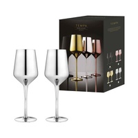 Tempa Aurora - Silver Wine Glass 2 Pack