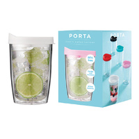 Porta Portables - White Travel Mug Tumbler