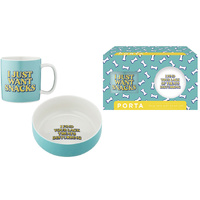 Porta Rover - Snacks Mug & Bowl Set