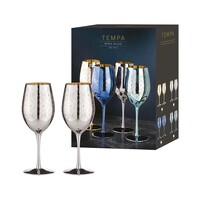 Tempa Estelle - Silver Wine Glass 2 Pack