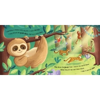 Lake Press - I Love Being a Sloth Padded Board Book