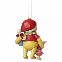 Jim Shore Disney Traditions - Winnie the Pooh & Piglet Hanging Ornament