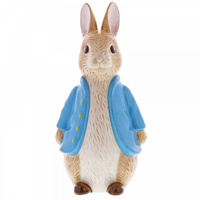 Beatrix Potter Peter Rabbit Money Bank - Sculpted Peter Rabbit