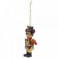 Jim Shore Disney Traditions - Mickey Mouse Nutcracker Hanging Ornament