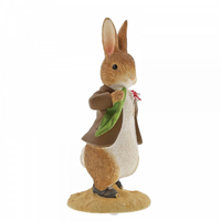 Beatrix Potter Peter Rabbit Miniature Figurine - Benjamin ate a Lettuce Leaf