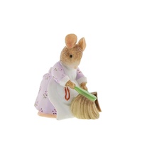 Beatrix Potter Figurine - Hunca Munca Brush and Dustpan