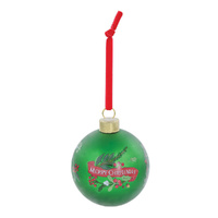 Beatrix Potter Peter Rabbit Christmas - Peter Rabbit Green Festive Bauble