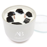 Aromabotanical Crystal Candle - Obsidian