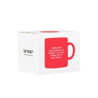 Say What? Mug - Naughty List