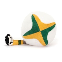 Jellycat Amuseable Sports Australian Rugby Ball