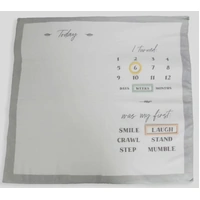 Baby Milestone Photo Mat by Splosh