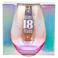 Holographic Stemless Glass - 18th