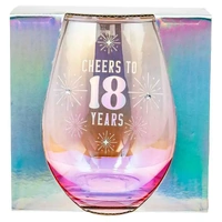 Holographic Stemless Glass - 18th
