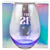 Holographic Stemless Glass - 21st